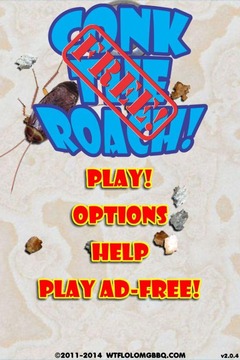 Conk The Roach! Free游戏截图1