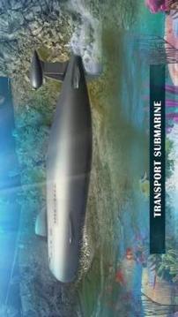US Army Prisoner Transport Submarine Driving Games游戏截图3