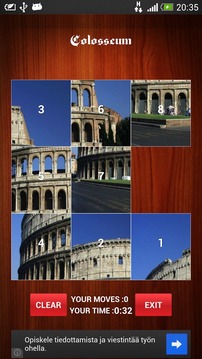 Picture Puzzle 7 Wonders,slide游戏截图1