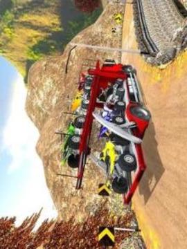 Vehicle Transporter Trailer Truck Game游戏截图1