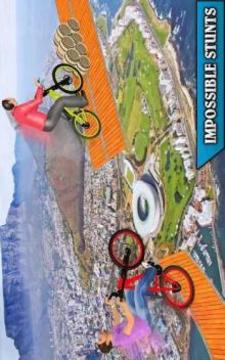 Impossible Track Cycle Master: BMX Stunts Racer游戏截图1