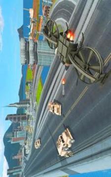 City Drone 3D Attack - Pilot Flying Simulator Game游戏截图4