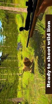 Lion Hunting Season 2018: Shooting Jungle Animals游戏截图4