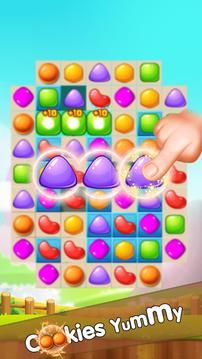 Yummy Cookie Star - Jelly Drop游戏截图2