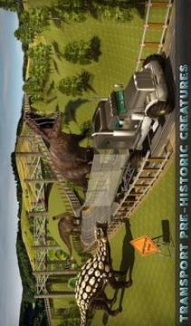 Jungle Dino Truck Transport 3D游戏截图4