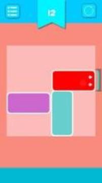 Unblock Red Box - Bock Puzzle游戏截图4