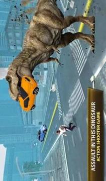 Deadly Dino Safari Hunter Sniper Shooting Game游戏截图1