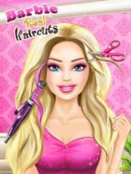 Fashion Doll Barbi Hair Salon游戏截图1