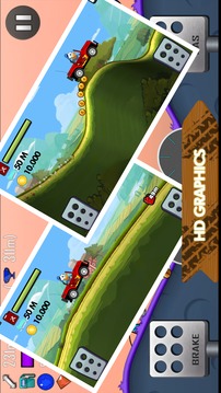 Donald Race Duck Hill Climb游戏截图2