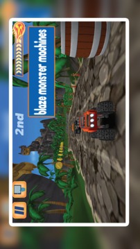 Blaze Light Truck Monster Machine Games游戏截图3