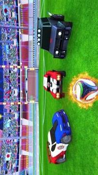 Rocket Cars Football League: Battle Royale Soccer游戏截图1