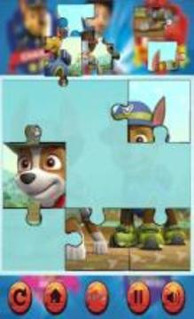 Jigsaw Puppy Paw Puzzle Games游戏截图3