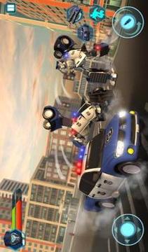 Cop Robot 3D - US Police Transform游戏截图4