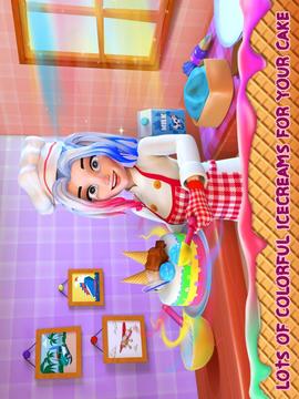 Unicorn Ice Cream Cake Maker : Sweet Dessert Shop游戏截图4