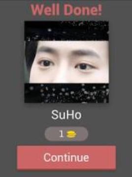 Guess EXO Member’s Eye Kpop Quiz Game.游戏截图5