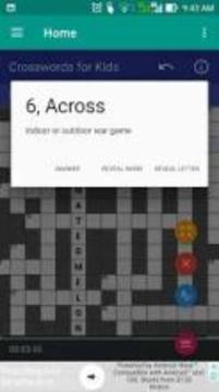 Crosswords for Learning游戏截图1