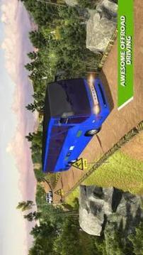 Offroad Bus Simulator 2018: Hill Transport游戏截图2