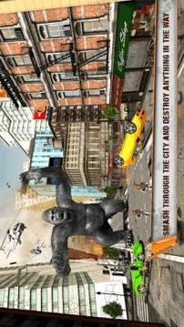 Gorilla Smash City Big Foot Monster Rampage游戏截图3