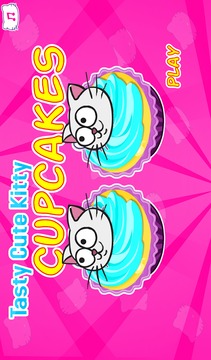 Kitty Cupcakes Cooking Games游戏截图5