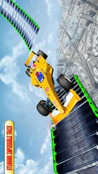 Formula 1 Impossible Car Stunts游戏截图1