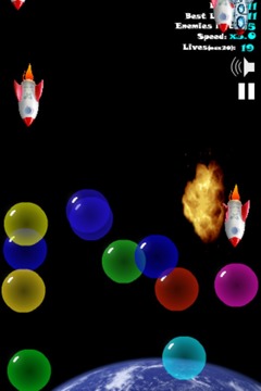 Bubble Defence Space游戏截图2