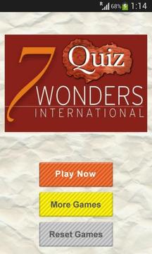 Quiz 7 Wonders of The World游戏截图1