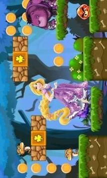 Royal Princess Rapunzel Runner - Girl Survival Run游戏截图2