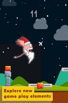 Bouncing Monster Christmas Fun游戏截图2