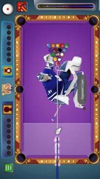 Billiards Toronto maple leafs Theme游戏截图1