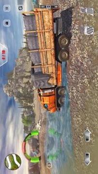 Offroad Trucker Hill Drive: Muddy Driving Sim 2018游戏截图3