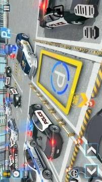 US Police Car Parking Game: Expert Cop Parking游戏截图4