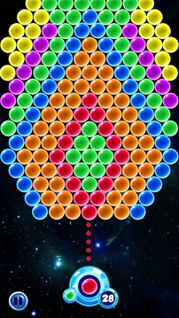 Bubble Solar Shooter游戏截图2