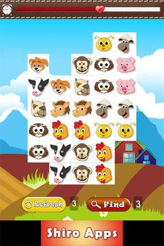 Farm Pet Animal Match for Kids游戏截图4