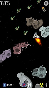 Phoenix Asteroid Run FREE游戏截图3