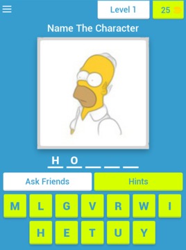 The Simpsons : Character Guess游戏截图5