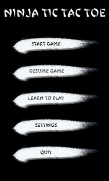 Ninja Tic Tac Toe游戏截图1