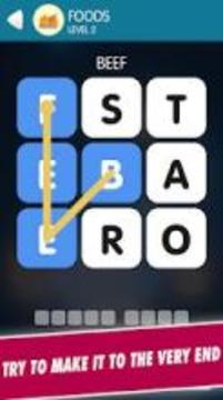 Word Brain free puzzle word - Connect to Find Word游戏截图2