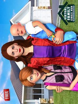 Virtual Family New Baby Single Mom Adventure游戏截图1