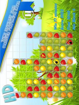 Master Block Crush HD Fruits游戏截图4