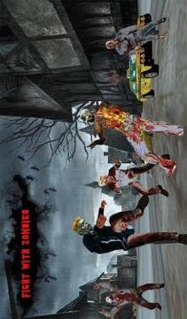 Zombie Taxi Driver Game Dead City游戏截图2
