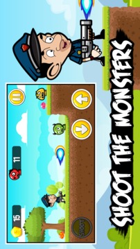 Shooter Mr Bean The Policeman Adventures Game游戏截图5