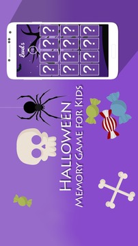 Memory Game for Kids Halloween游戏截图3