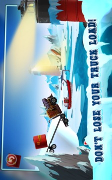 Ice Road Truck Driving Race游戏截图3