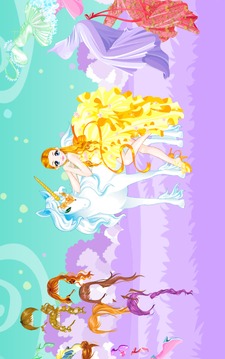 Fairy and the Unicorn Dressup游戏截图5