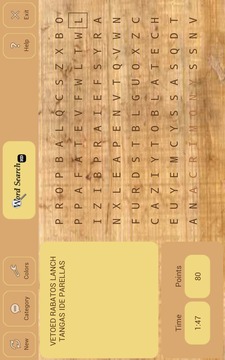 Word Search HD Tablet游戏截图1