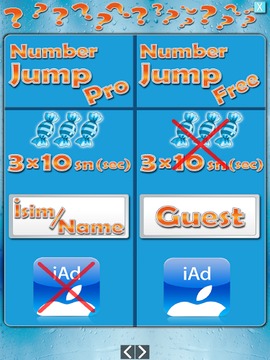 FreeNumberJump Tab游戏截图3