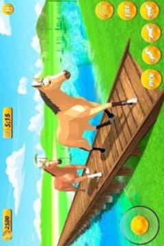 Horse Simulator Poly Art Adventure游戏截图4