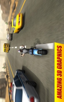 Subway Motorcycle : City Highway Traffic Driving游戏截图4