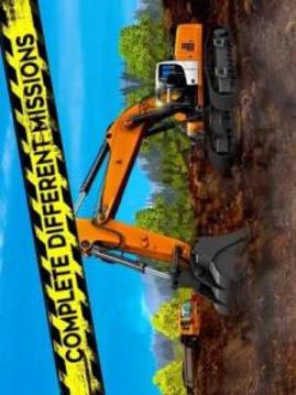 Heavy Excavator: City Road Construction 2018游戏截图3