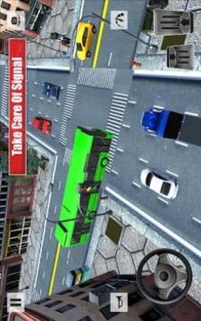 City Coach Bus Parking Drive游戏截图4